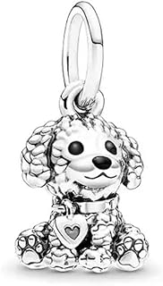 Iconic 925 Sterling Silver Charm Pendant Set - Australian Pyramid, Love Bear & Mini Dragon Charms - DIY Pendants for European Bracelet Compatibility & Women's Necklace