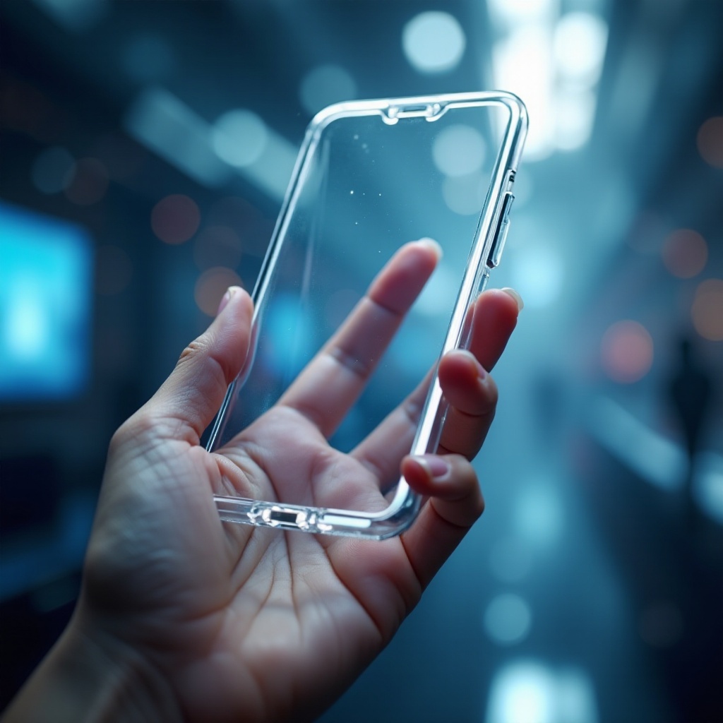 Durchsichtiges Handy: Zukunft der Smartphones