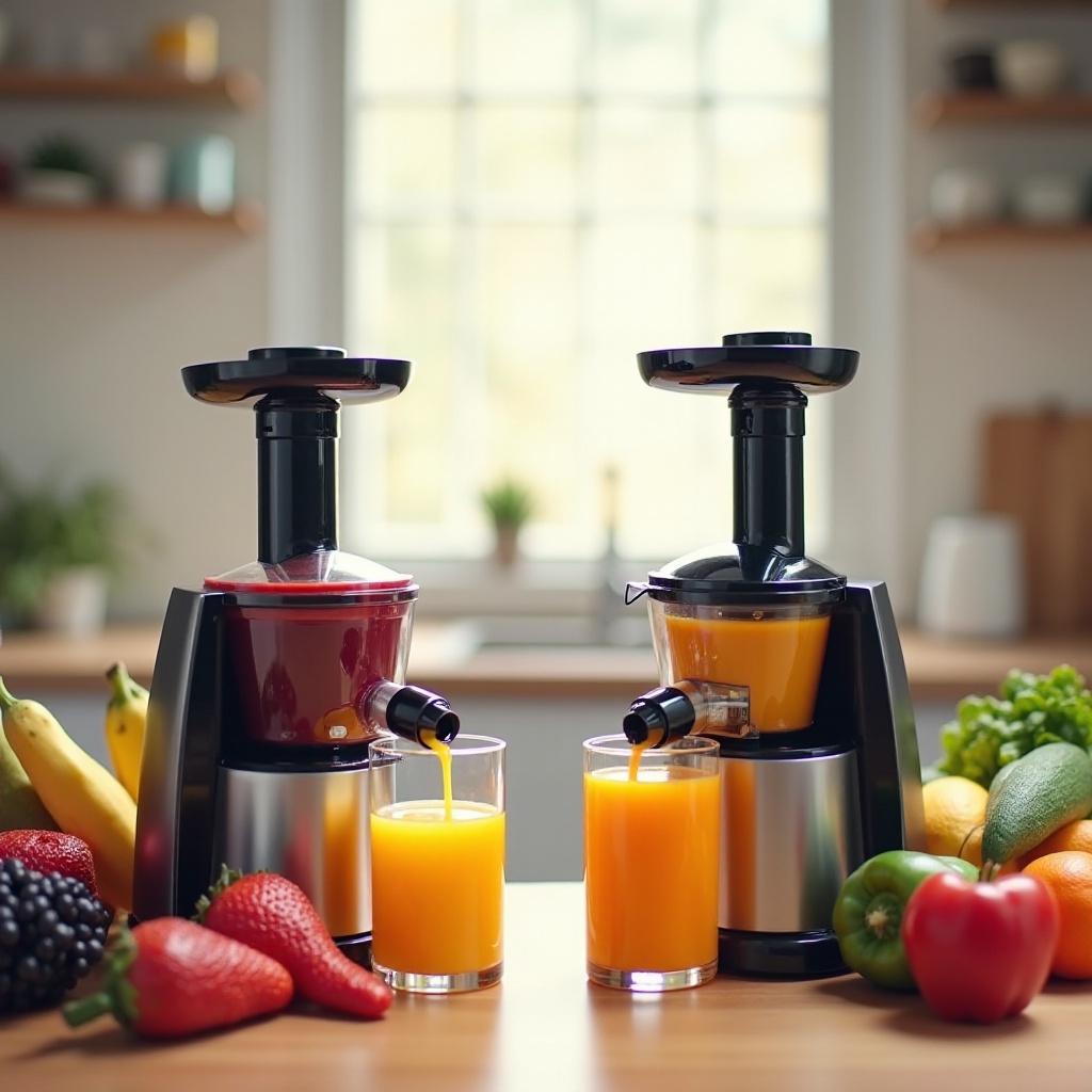 slow juicer vs entsafter