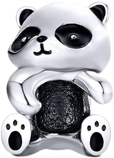 BEEUVIP Family Animal Cross Charm 925 Sterling Silver Openwork Bead for Charm Bracelets and Necklaces with 5A Cubic Zirconia, Birthday Mothers Day Jewelry Gifts Women Girls