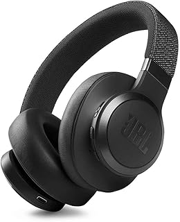 JBL kabelloser Over-Ear Bluetooth-Kopfhörer mit adaptivem Noise-Cancelling, Sprachassistent und bis zu 50 Stunden Musikgenuss – Ideal für Musikliebhaber und Vielreisende