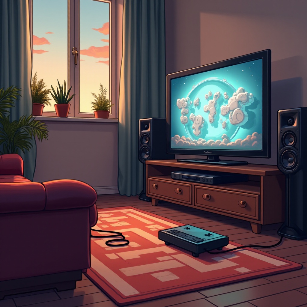 como conectar consola retro a tv