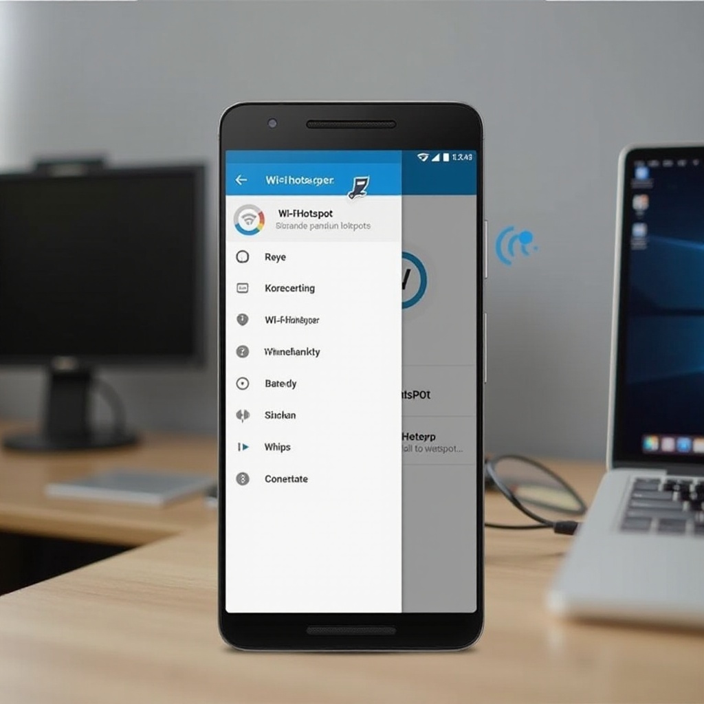como compartir wifi del movil al ordenador