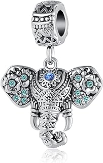 Elephant Charm Bracelet with Copper Chain for Women and Girls - Animal Themed Design