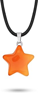 Sacina Gothic Y2k Star Necklace, Star Necklace Y2k, Nature stone Star Pendant, Gothic Necklace, Y2k Necklaces, Christmas New Year Jewelry Gift For Women