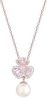 Sterling Silver 92.5 Pendant with Chain Gift for Girls & Women|locket with chain for women