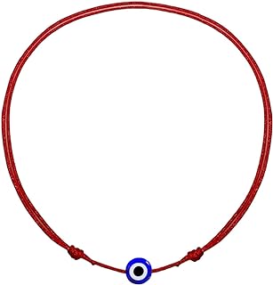 Luck Strings Evil Eye Red Cord Anklet Bracelet for Women Men Teen Girls Boys String Waterproof Adjustable Ankle Bracelets Minimalist Jewelry Unisex Beach