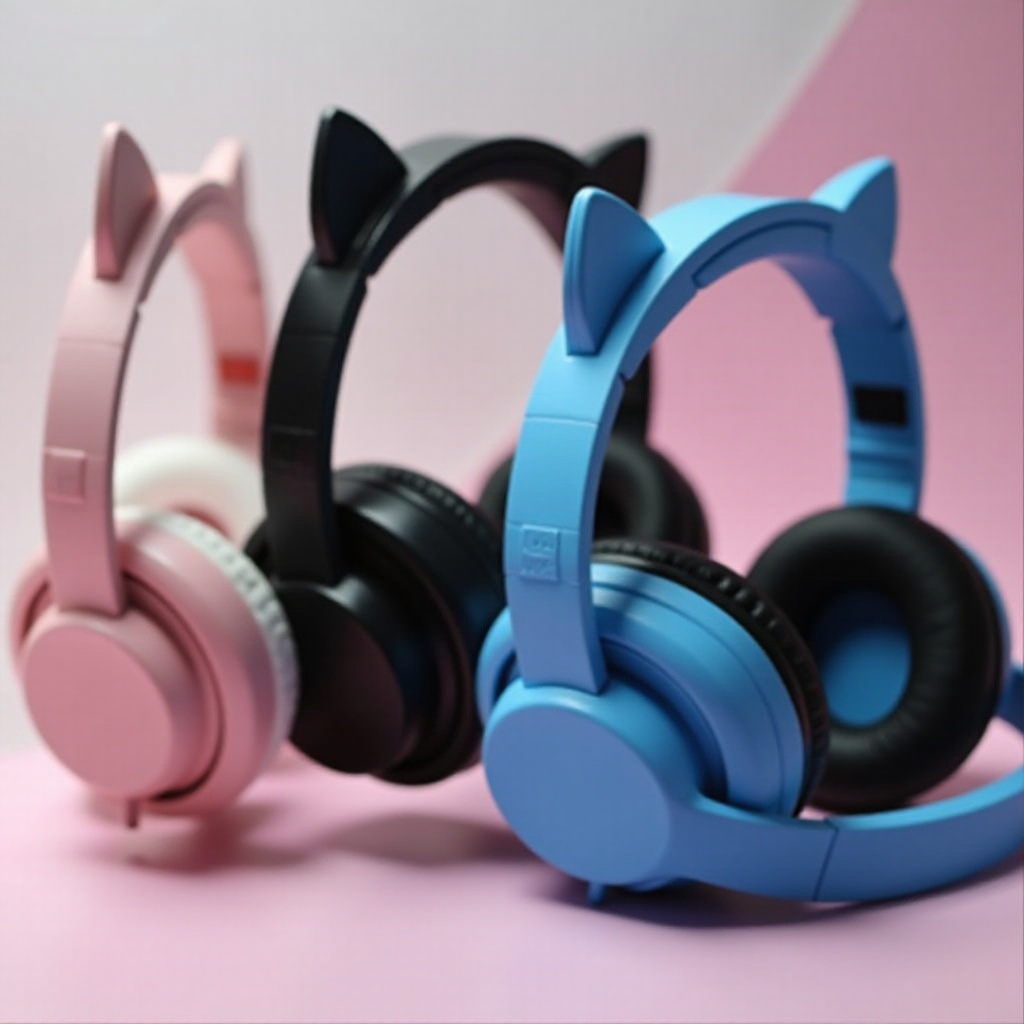 casque bluetooth oreille de chat