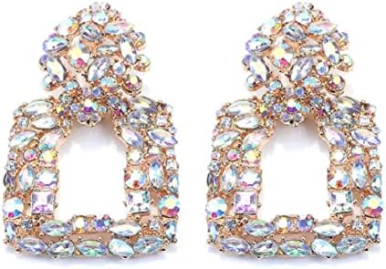 Sterling Silver Rectangle Drop Earrings with Push Back, Hypoallergenic, Elegant Geometric Design for Women - No Gemstone