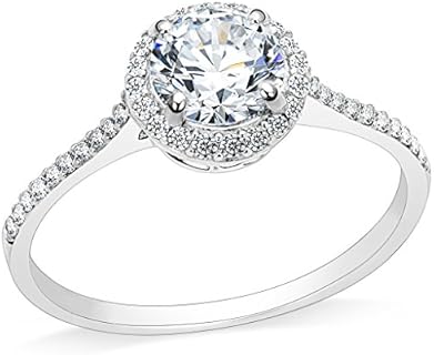 Jude Jewelers 2.0 Carat Stainless Steel Solitaire Engagement Ring Propose Wedding Anniversary Statement
