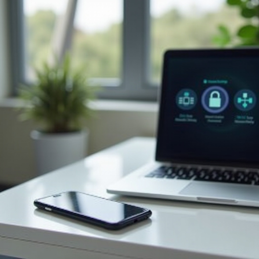 mit handy am laptop ins internet