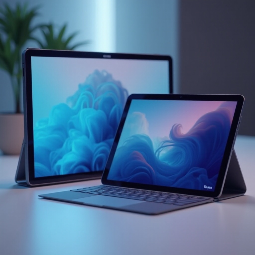 tablet mit großem display