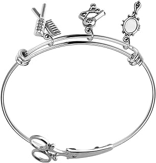 KUIYAI Hairdresser Hair Stylist Charm Bracelet Hairstylist Graduation Gift