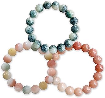 3-Piece Traditional Chinese Wealth and Auspicious Bracelet, Feng Shui Blessing Beads Bracelet with Natural Bodhi Seeds, representing Good Luck, Fortune, and Friendship for both Men and Women