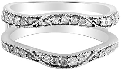 Elegant 6-Prong White Diamond Hidden Halo Engagement Ring with Rose Gold Design