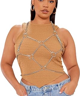 Metal Waist Chain Belt Women Girls Adjustable Gold Waist Chain Belts For Women Plus Size Body Chain Link Belts