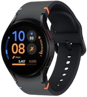 Montre Connectée Galaxy Watch FE 40mm Noir, avec Analyse de Sommeil et Résistance à la Poussière, Idéale pour les Femmes Actives au quotidien