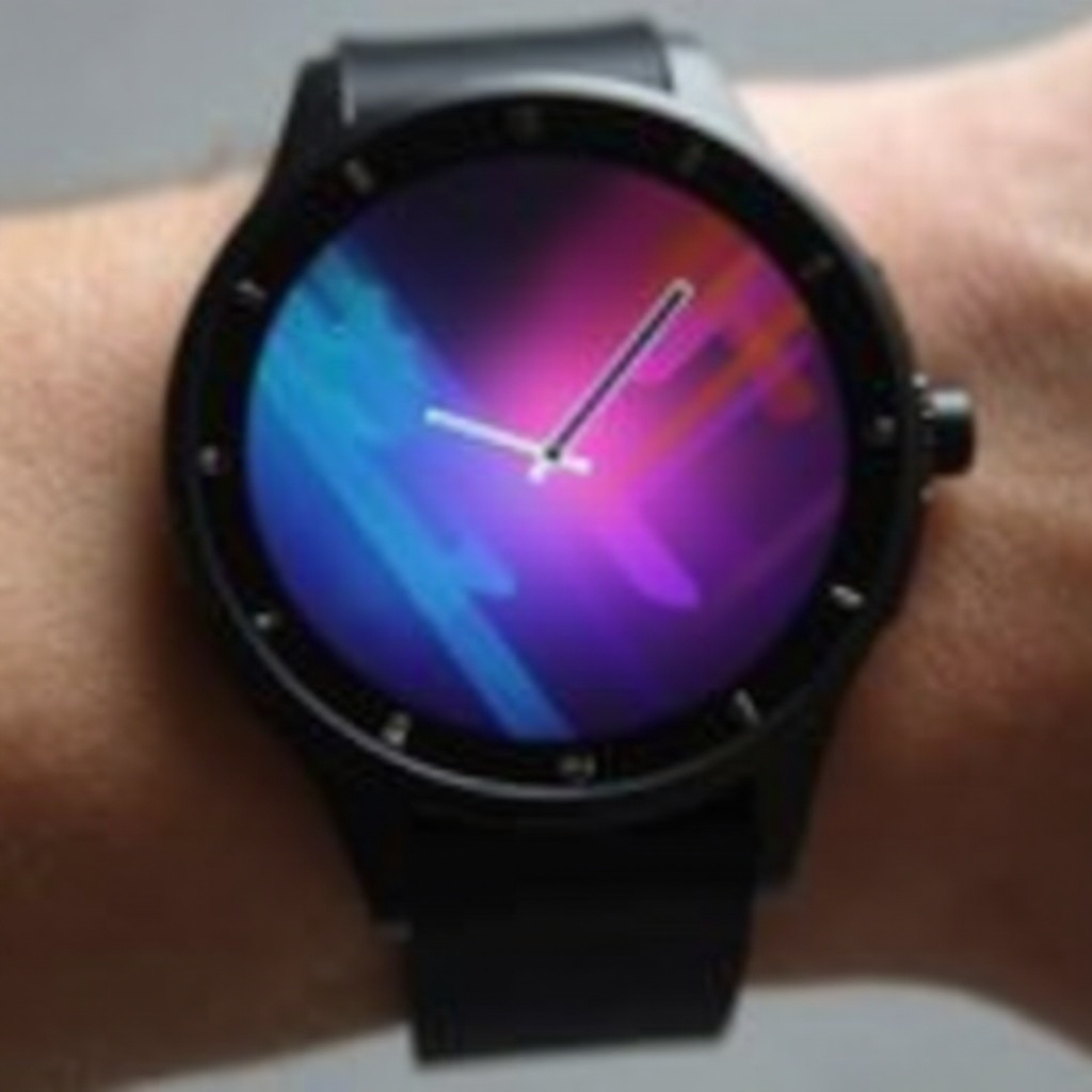 comment mettre un fond d'écran sur une montre connectée