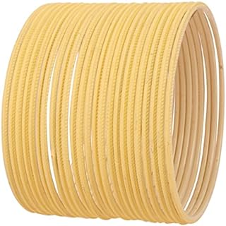 Touchstone "Colorful Bangle Collection Indian Bollywood Exclusive Colors Designer Jewelry Special Extra Large Size Bangle Bracelets. Set of 24 for Women.