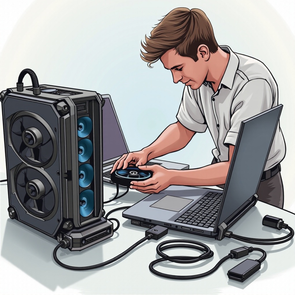 Grafikkarte an Laptop anschließen: Komplettanleitung