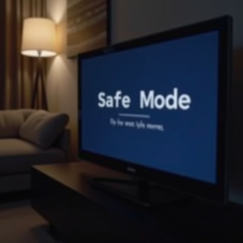 Quick Fix: Sony TV Safe Mode Solutions