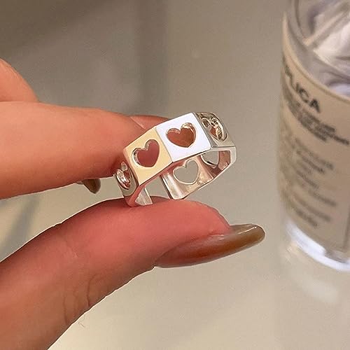Handmade 925 Sterling Silver Ring Boho Thumb Band Open Statement Rings for Women Jewelry Christmas Gifts