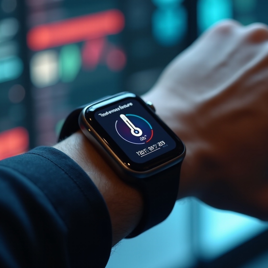 Relojes inteligentes: Monitoreo de temperatura corporal