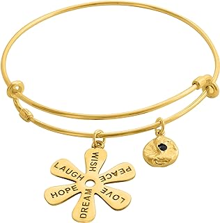 Adjustable Onyx Bangle Bracelet in Gold Plated Silver - Elegantly Handcrafted, Box-Chain Design for Women and Girls