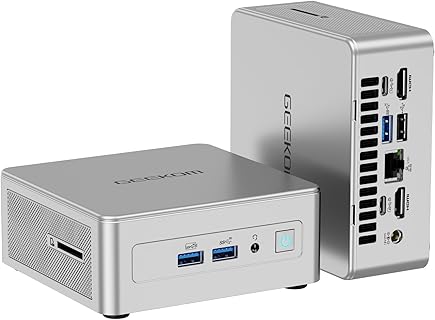 GEEKOM AE8 Mini PC mit AMD Ryzen 7, 32GB RAM und bis zu 2TB SSD – Ideal für Büroarbeit und Gaming