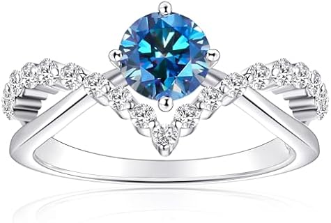 Moissanite Rings for Women Engagement Ring Wedding Promise Rings for Her