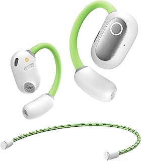 Baseus Eli Sport 1 Open-Ear-Kopfhörer Bluetooth 5.3 für Erwachsene, Ultraleicht und IPX4 Wasserdicht mit Direktionaler Akustik und Druckvollem Bass, Ideal für Laufen und Fitness