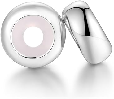 Lovans 925 Sterling Silver Spacer Beads for European Charms Bracelet Charms fit DIY Snake Charm Bracelet Charm Spacer Stopper for Women with Gift Bag