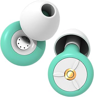 AIOUTGOGO Bouchons dOreilles Anti-Bruit en Silicone Filtré Doux avec Double Effet, Taille S/M/L, Idéal pour Dormir, Concerts, et Voyages