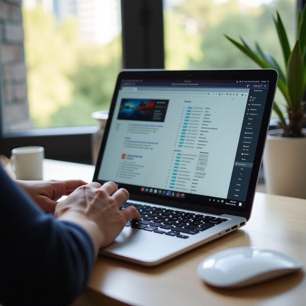 chromebook keep tab on top