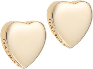 Galway Heart of Claddagh Earrings - Rhodium Plated 925 Sterling Silver & Gold Irish Jewelry Gift for Women