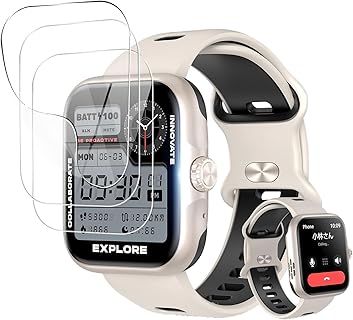 HONGWO 安いスマートウォッチ用1.78インチ超薄型フィルム、高感度タッチと高透過率で理想的な画面保護をお求めの方に最適