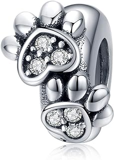 Sterling Silver Charm Bracelet Spacers - Bead Stopper Charms for Customizable European Bracelets, Ideal Gifts for Mom's Day/Birthday/Christmas