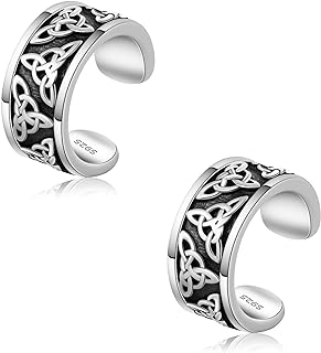 Ear Cuff 925 Sterling Silver Ear Cuffs Non Piercing Earrings clip on Cartilage Earrings Cross Ear Cuff for Women Men