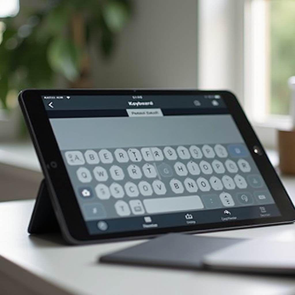 comment remettre mon clavier normal sur ma tablette