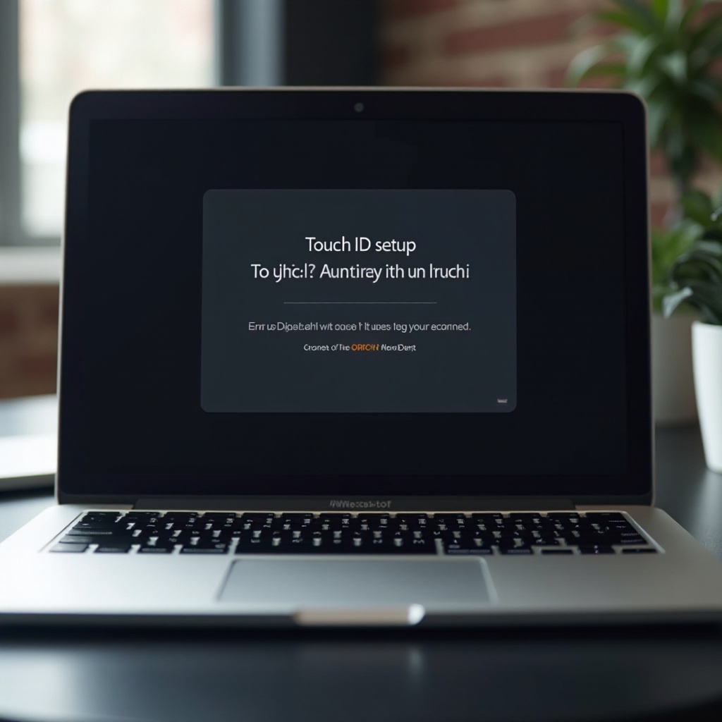 Résoudre l'activation de Touch ID sur MacBook Pro