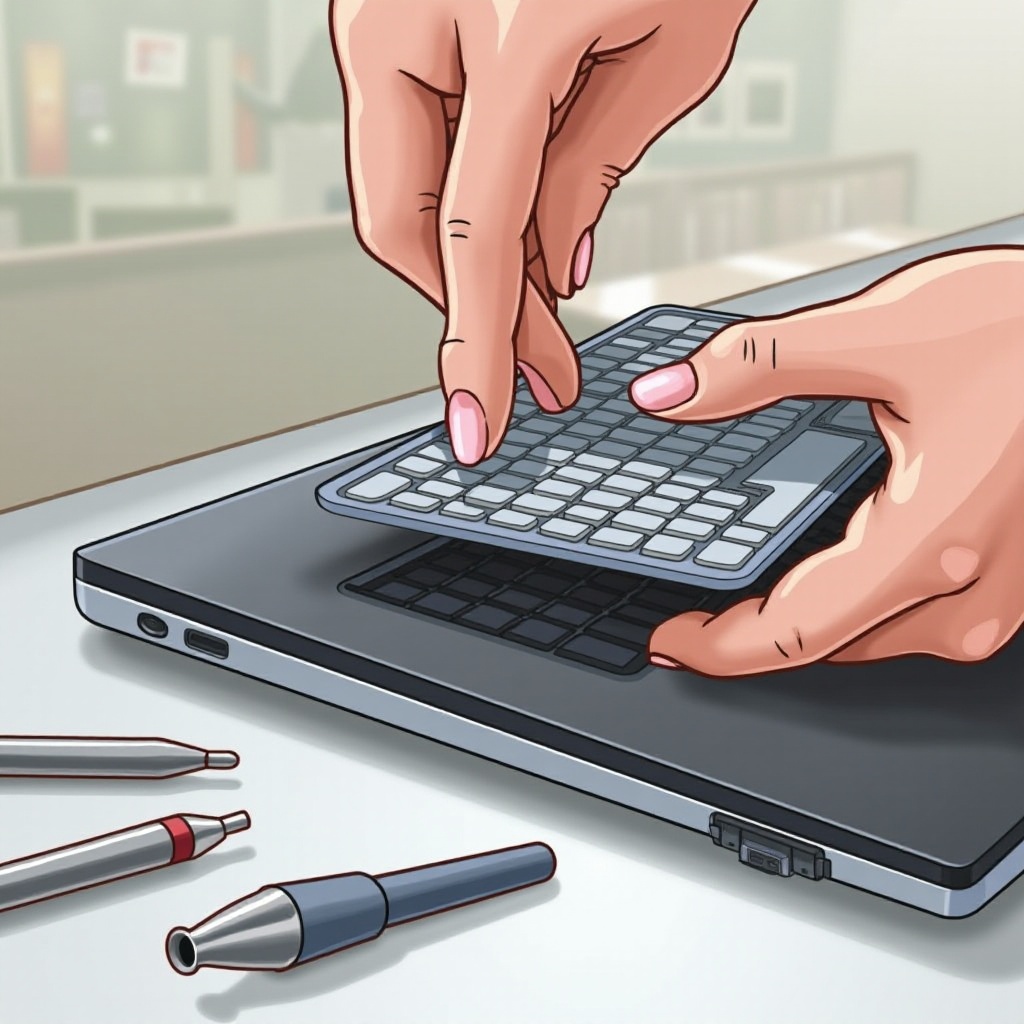 laptop tastatur austauschen