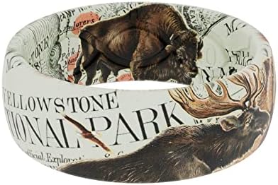 Groove Life Nomad Silicone Ring Breathable Rubber Wedding Rings for Men, Lifetime Coverage, Unique Design, Comfort Fit Ring