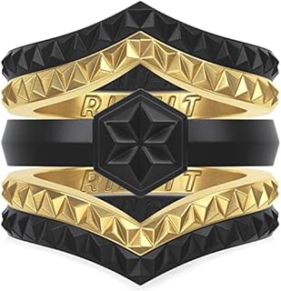 Rinfit Silicone Rings for Women - Silicone Wedding Bands Women - Womens Wedding Ring - Stackable Silicone Rings Women Couture - Patented Design