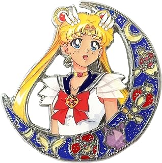 Sailor Moon Luna Cartoon Pin in Zinc Material with Secure Pin Clasp, Fun Accessory for Girls, Women, and Men