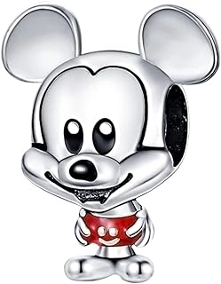 Bead Charms fit Pandora Bracelet, 925 Sterling Silver Pendant Charm with 5A Cubic Zirconia for Necklace and Bracelet Birthday Mothers Day Jewelry Gifts for Women Girls