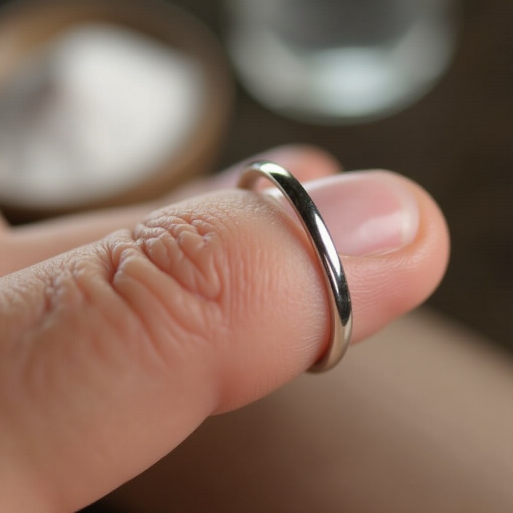 ring vom geschwollenen finger entfernen backpulver