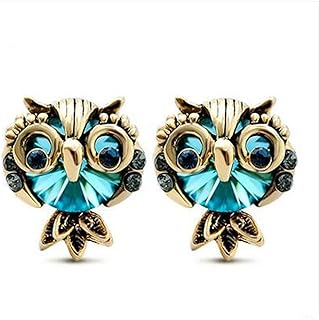 BG&WLing Owl Earrings for Women Cute Owl Earring Stud for Animal Lover Back to School Gifts for Girls