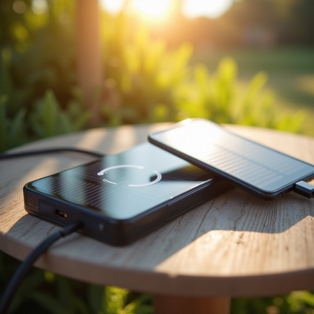 Umweltfreundlich: Handy aufladen mit Solarstrom