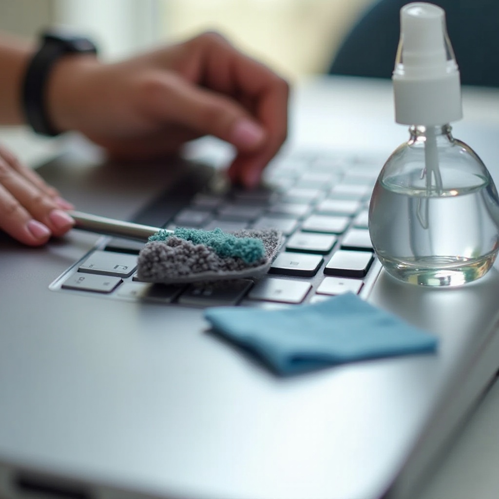 Cómo limpiar el teclado de tu portátil: Guía completa