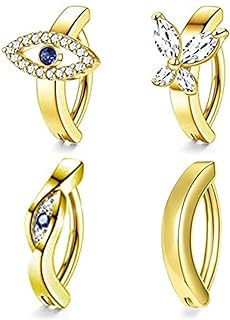 14G Bow Design Belly Ring with Cubic Zirconia for Women | Hypoallergenic 316L Surgical Stainless Steel Navel Piercing Jewelry | Comfortable and Stylish Accessory